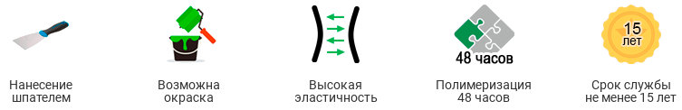 Герметик Акцент ПУ 724, двухкомпонетный полиуретановый для межпанельных швов
