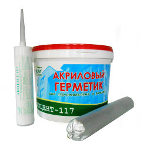 Однокомпонентный строительный герметик на акриловой основе Акцент-117 Однокомпонентный строительный герметик на акриловой основе Акцент-117